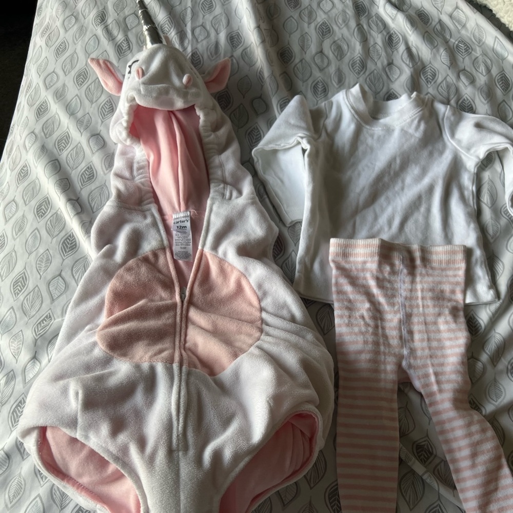 Carters unicorn baby costume